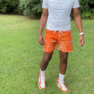 Sneak Gallery GOAT Logo Track Shorts (Starfish)